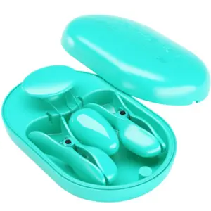 PRETTY LOVE Surprise Box Blue Electro Stimulation Tweezers para estimulación mamaria