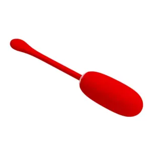 Pretty Love Julius Waterproof - Huevo Vibrador Recargable Rojo