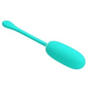 Pretty Love Julius Waterproof: huevo vibrador recargable Aqua Green