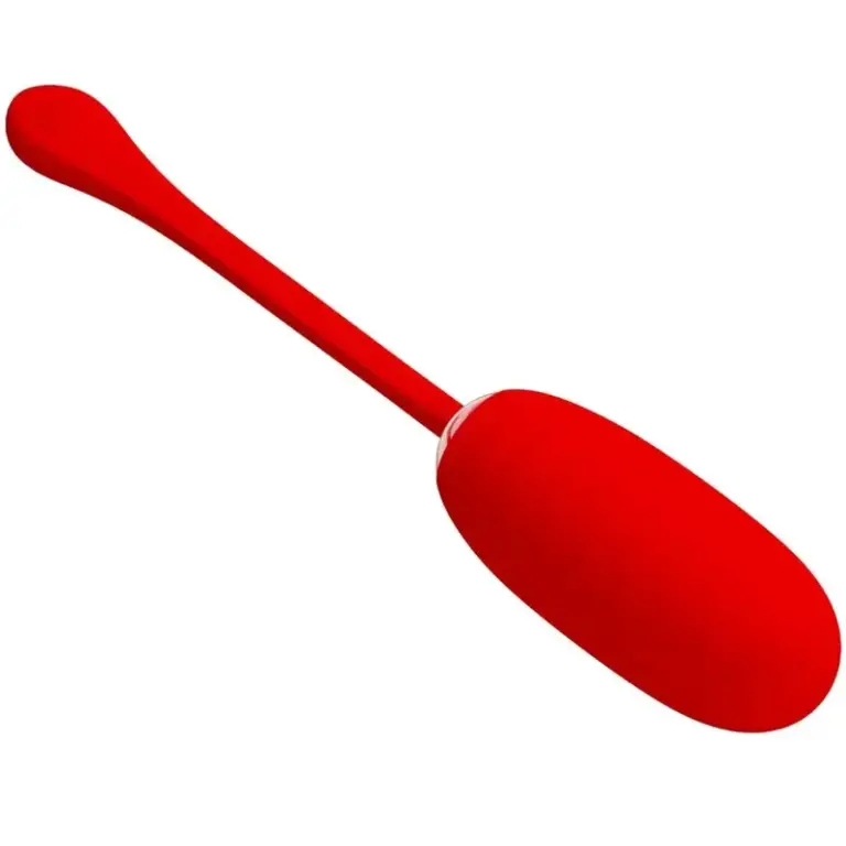 Pretty Love Kirk: huevo vibrador recargable rojo discreto y potente