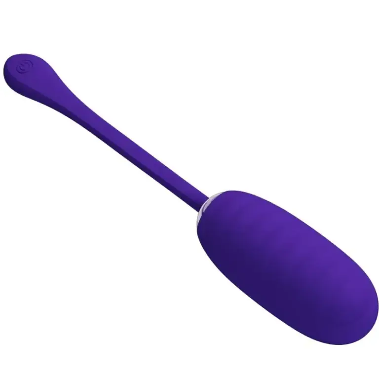 Pretty Love Kirk – Huevo vibrador recargable en color púrpura