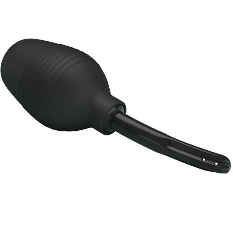 MR PLAY - Anal Douche BLKC Super Power Black de alta potencia y diseño ergonómico
