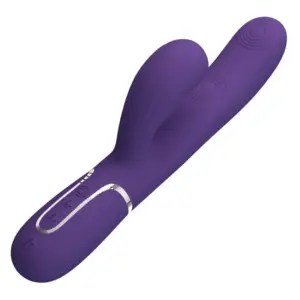 PRETTY LOVE - Perlita G-Spot Vibrator 3 en 1 Multifunción Morado