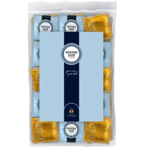 MISTER SIZE - Preservativos Talla M 53 mm (100 unidades)