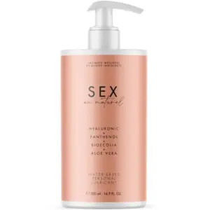 BIJOUX Lubricante íntimo base agua 500 ml para máxima comodidad
