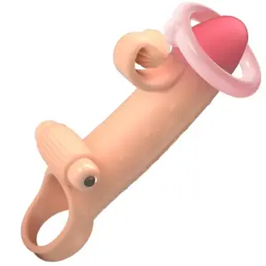 ROMANCE - Funda Vibradora para Pene Natural con Estimulador