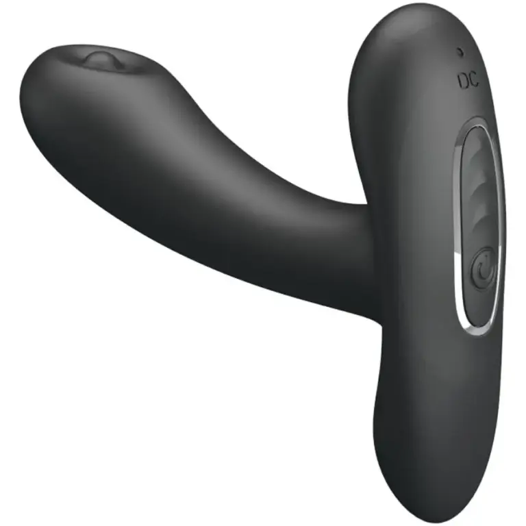 Pretty Love Remington: masajeador anal y vaginal recargable negro
