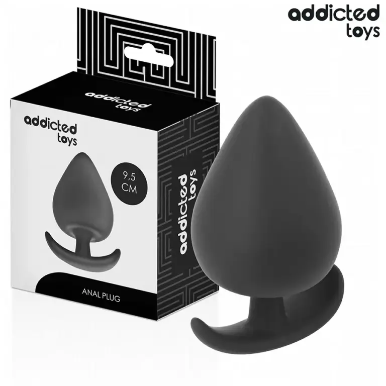 Addicted Toys Anal Plug Silicone XL 9.5 cm para experiencia avanzada