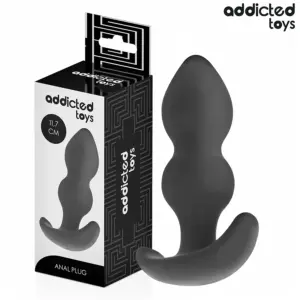 Addicted Toys Anal Plug Silicona Tamaño L 11.7 cm para experiencia intensa