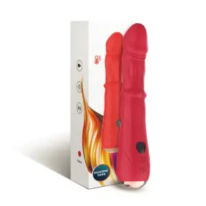 ARMONY Thermo-Adjustable Point A Stimulator Vibrator Dildo Rojo