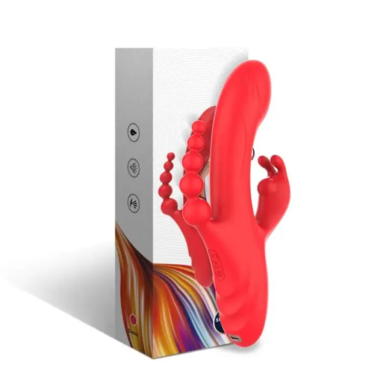 ARMONY Vibrador Rojo para Estimulación G-Spot y Clítoris