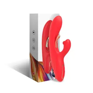 Armony Vibrador Estimulador Punto G y Clítoris con Lengua Oscilante Roja