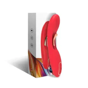 Armony Vibrador con Lengua Oscilante Rojo para Estimulación Dual