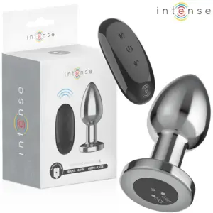 INTENSE Plug Anal Vibrador Grande con 10 Modos y Mando