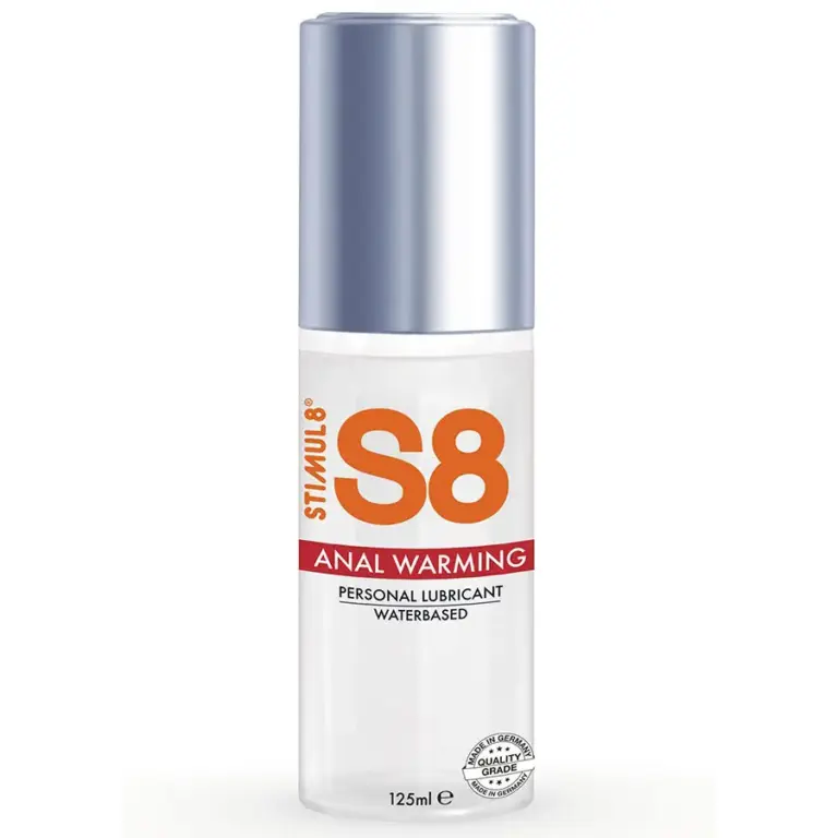 STIMUL8 - S8 Anal Lubricant Heat Effect 125 ml, lubricante anal con efecto calor