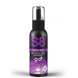 STIMUL8 - S8 Blow Job Spray Deep Throat 30 ml para mayor comodidad oral