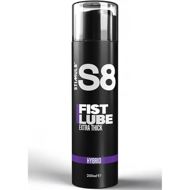 STIMUL8 S8 Extra Thick Hybrid Grips Lubricant 200 ml para juego intenso