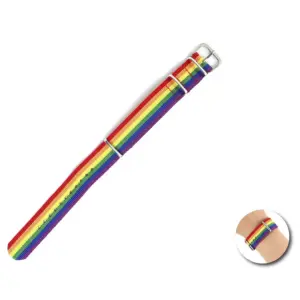PRIDE - Pulsera con Bandera Rainbow para llevar tu orgullo