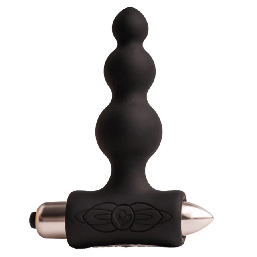 Vibrador anal pequeño de iniciación en color negro