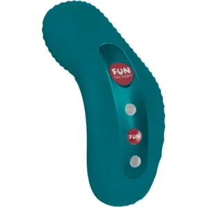 FUN FACTORY LAYA III Lay-On Vibrator Bottle Green para estimulación clitorial