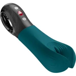 FUN FACTORY Manta Vibrator Masturbator Bottle Green para placer intenso