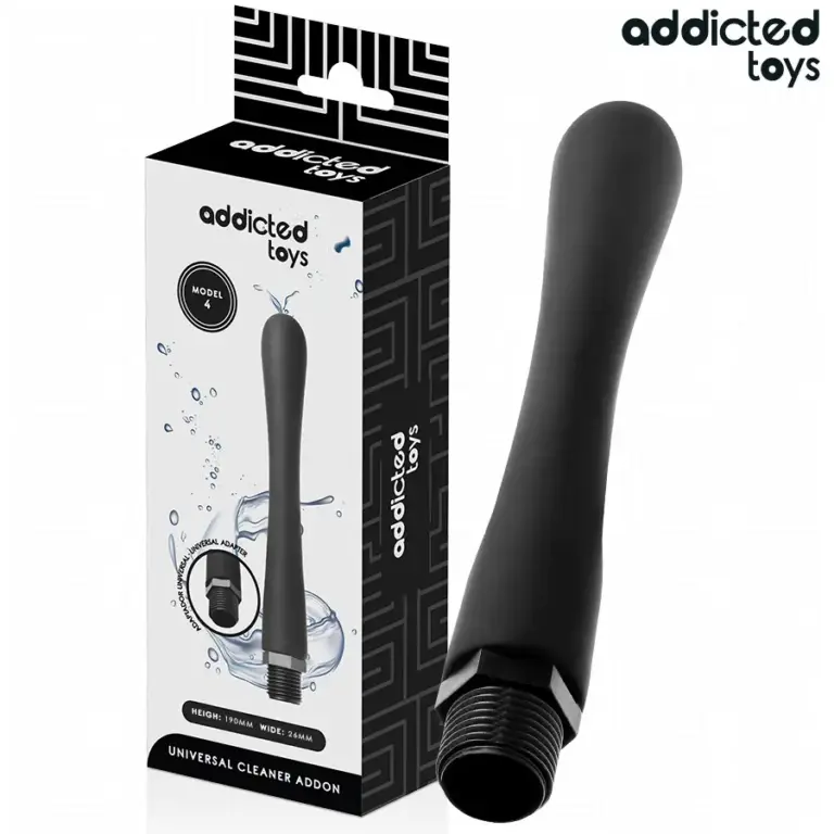 Addicted Toys Anal Cleaner Model 4 con adaptador universal