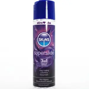 SKINS Superslide Lubricante de Silicona 130 ml, suave y duradero