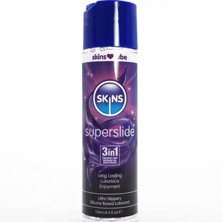 SKINS Superslide Lubricante de Silicona 130 ml, suave y duradero
