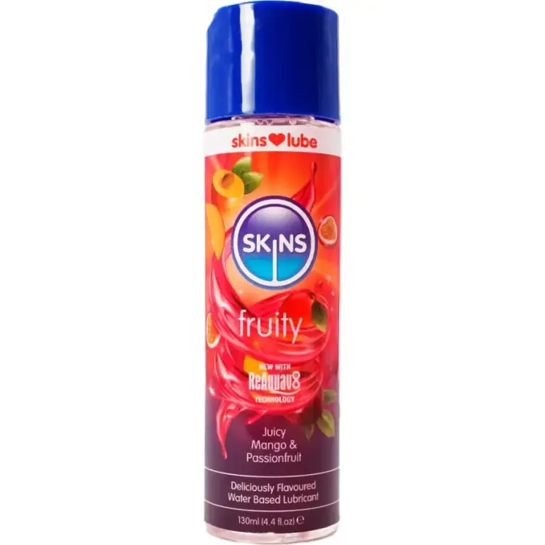 Skins Fruity Lubricante Mango & Passion Fruit 130 ml base agua