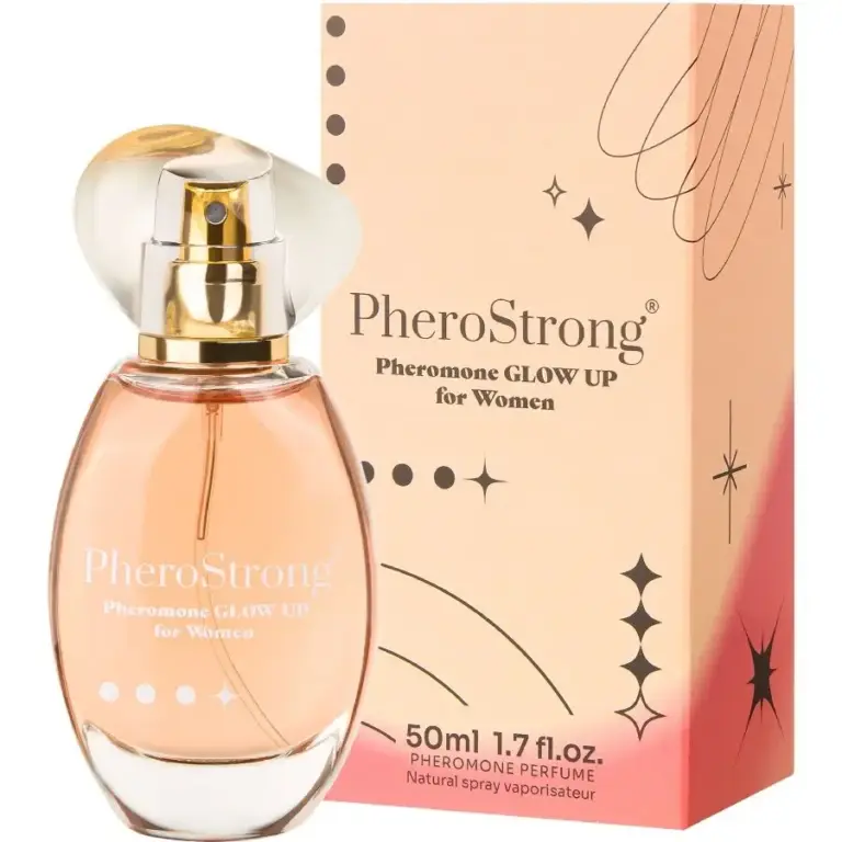 PHEROSTRONG Glow Up Perfume con Feromonas para Mujeres 50 ml