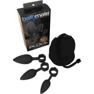 Bathmate - Training Kit 3 Anal Plugs para entrenamiento progresivo