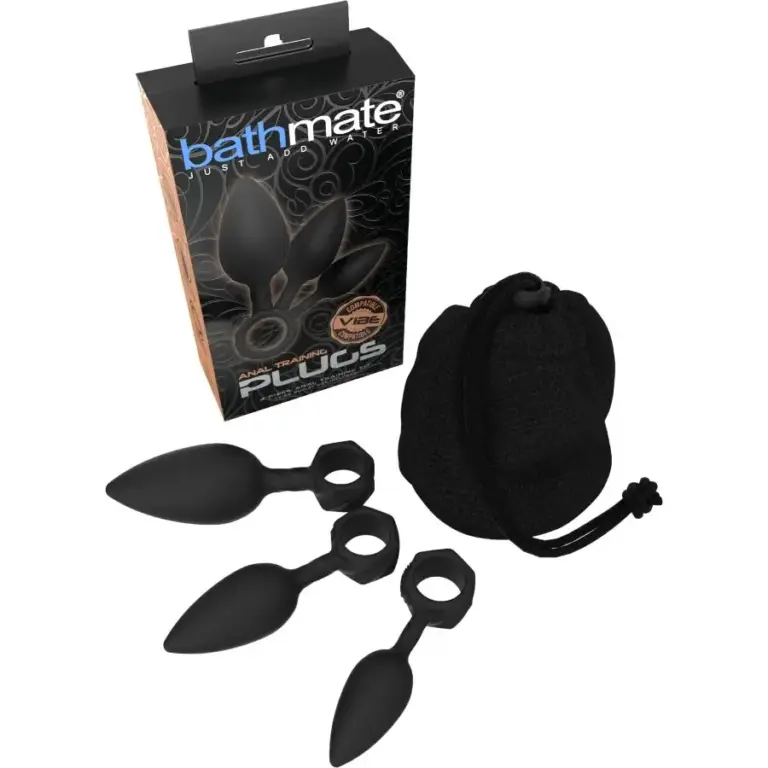 Bathmate - Training Kit 3 Anal Plugs para entrenamiento progresivo