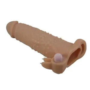 Pretty Love Quillon: funda pene con estimulador clitorial y vibración