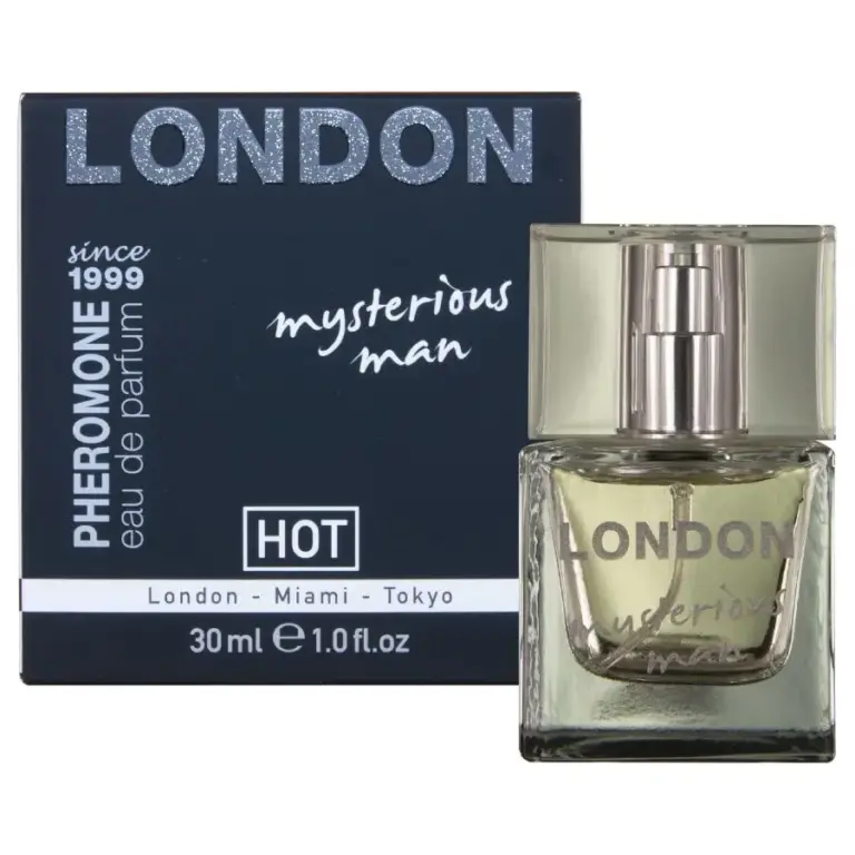 HOT - PHEROMONE PERFUME LONDON MYSTERIOUS MAN 30 ml: fragancia masculina y seductora