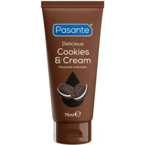 Pasante Cookies & Cream Lubricante base agua 75 ml para sexo suave y dulce