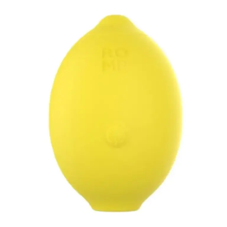 ROMP Lemon Crush: estimulador clitorial por ondas de presión amarillo