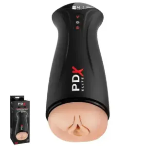 PDX ELITE - Masturbador con Succión Intermitente y Vibración Avanzada