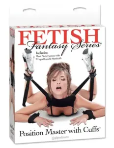 FETISH FANTASY SERIES - Position Master con esposas y arnés cómodo