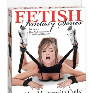 FETISH FANTASY SERIES - Position Master con esposas y arnés cómodo