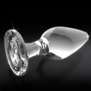 ICICLES N. 26 Glass Massager: Placer sofisticado en vidrio soplado