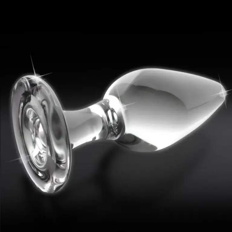 ICICLES N. 26 Glass Massager: Placer sofisticado en vidrio soplado