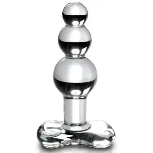 ICICLES N. 47 Crystal Massager: plug anal de cristal para máxima estimulación