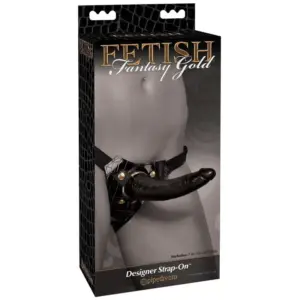 FETISH FANTASY GOLD - Designer Strap-On para placer premium
