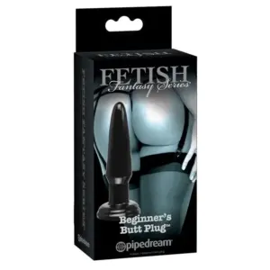 FETISH FANTASY SERIES - Beginners Butt Plug 9 cm para iniciación anal
