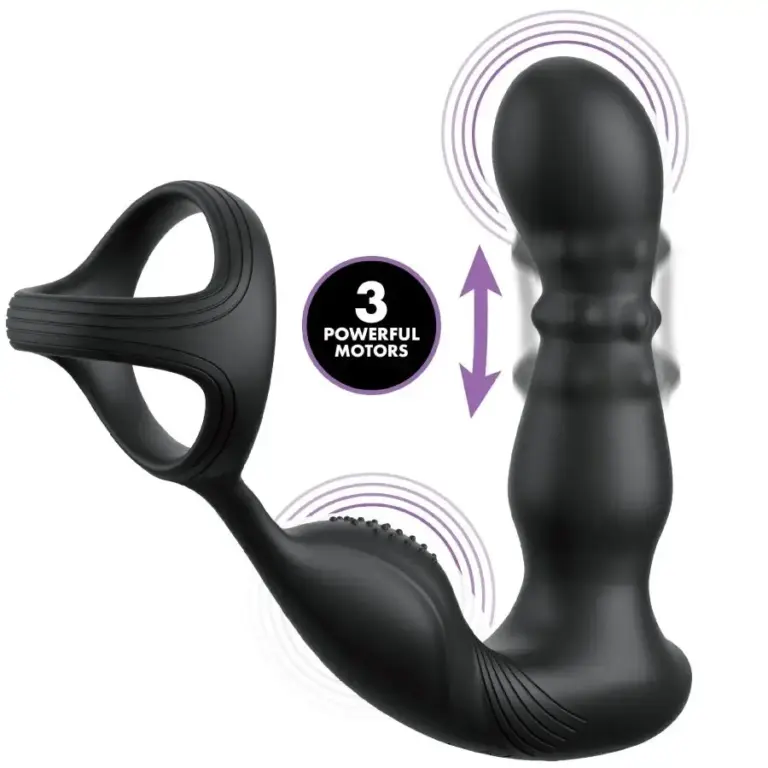 Anal Fantasy Elite Collection: Anillo Vibrador Anal con Control Remoto
