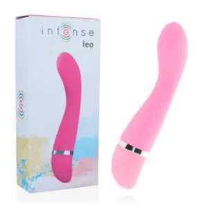 INTENSE - Leo Vibrator Pink Silicon Luxe, potente y flexible