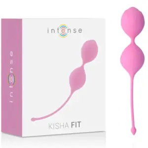 INTENSE - KISHA FIT SILICONE KEGEL PINK para fortalecer suelo pélvico