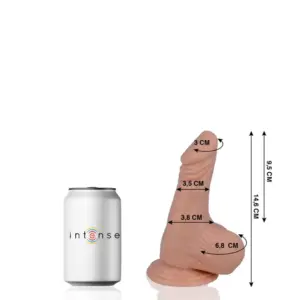 MR INTENSE - Dildo realista 14.6 cm con ventosa fuerte