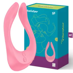 SATISFYER - Partner Multifun 2: juguete erótico para parejas y uso individual