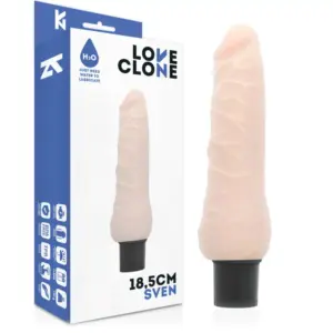 LOVECLONE - SVEN Vibrador Realista con Autolubricación 18.5 cm